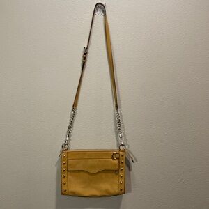 Rebecca‎ Minkoff MAB leather crossbody bag yellow
